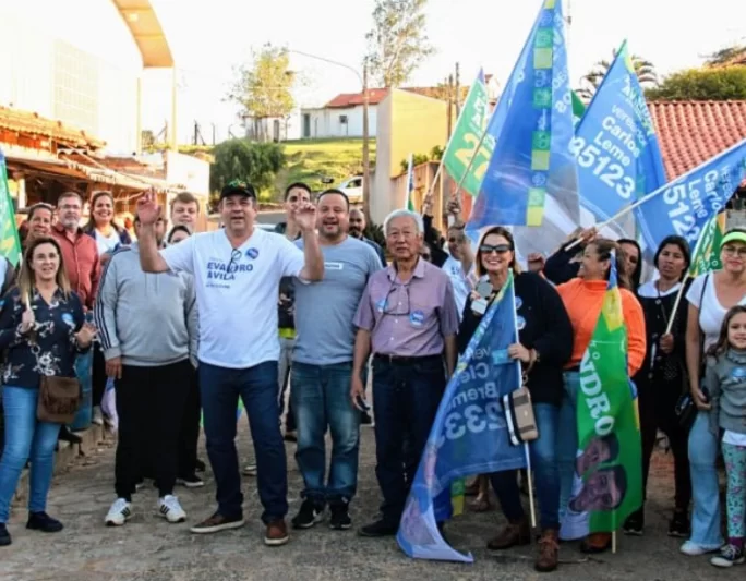 Candidatos à Prefeitura de Paranapanema intensificam campanha; Evandro Ávila é o que mais circula pela cidade